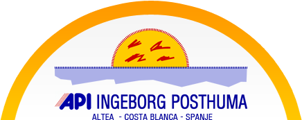 Ingeborg Posthuma MAKELAARDIJ. Altea - Costa Blanca - Spanje.
